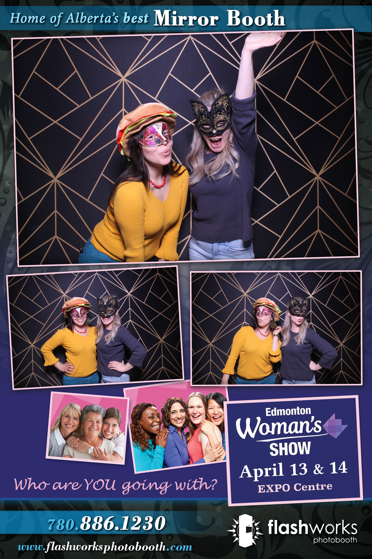 Spring Edmonton Woman's Show 2019 | View more photos from the event at gallery.flashworksphotobooth.com/u/FlashworksPhotoboothInc/Spring-Edmonton-Womans-Show-2019